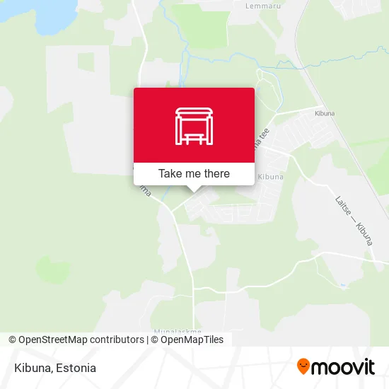 Карта Kibuna