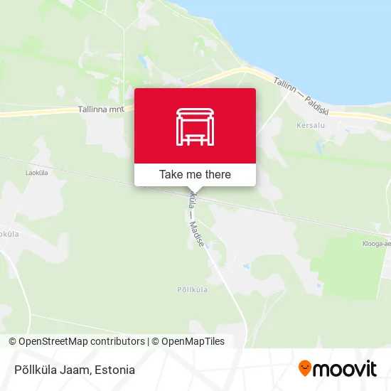 Карта Põllküla Jaam