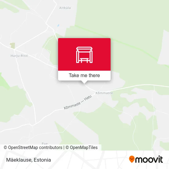 Карта Mäeklause