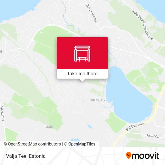 Карта Välja Tee