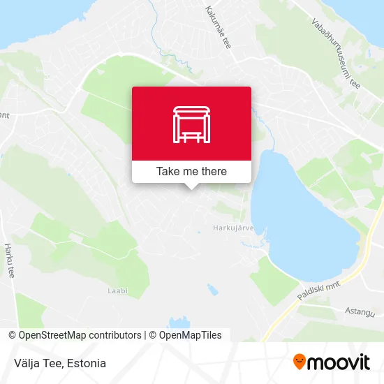 Карта Välja Tee