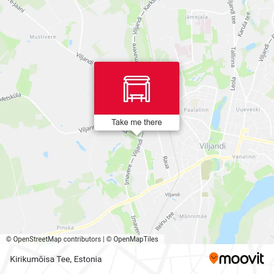 Карта Kirikumõisa Tee