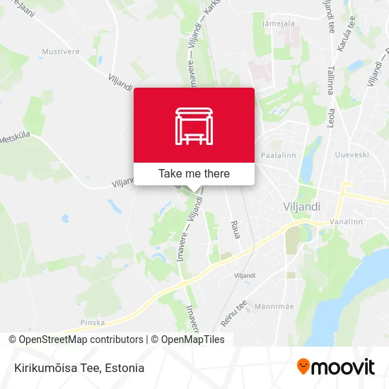 Карта Kirikumõisa Tee