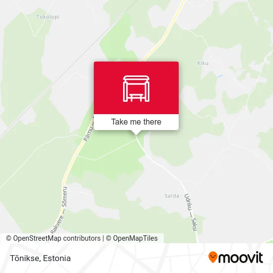 Карта Tõnikse
