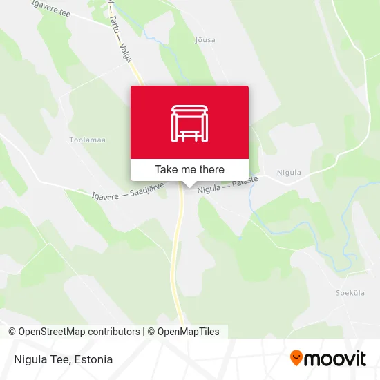 Карта Nigula Tee