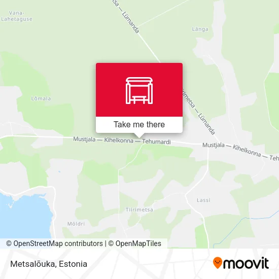 Карта Metsalõuka
