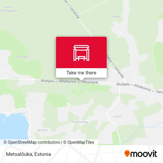 Карта Metsalõuka