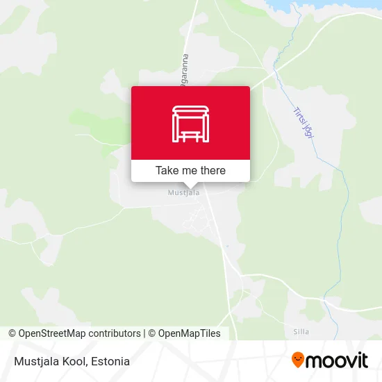 Карта Mustjala Kool