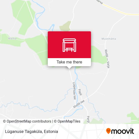 Карта Lüganuse Tagaküla