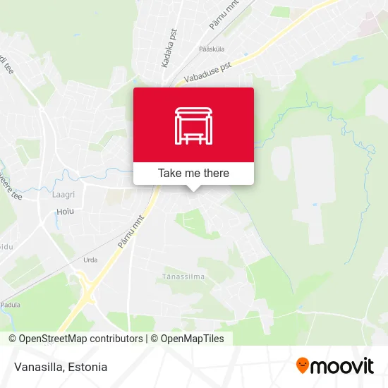 Карта Vanasilla