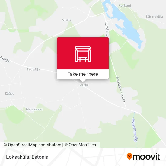 Карта Loksaküla