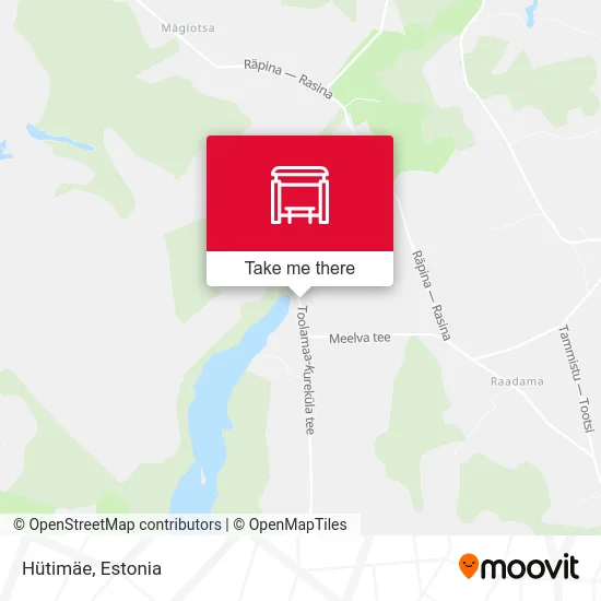 Карта Hütimäe