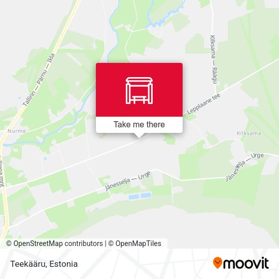 Карта Teekääru