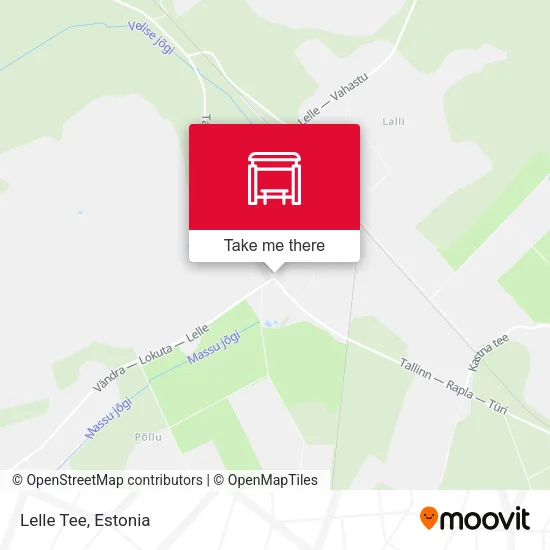 Карта Lelle Tee