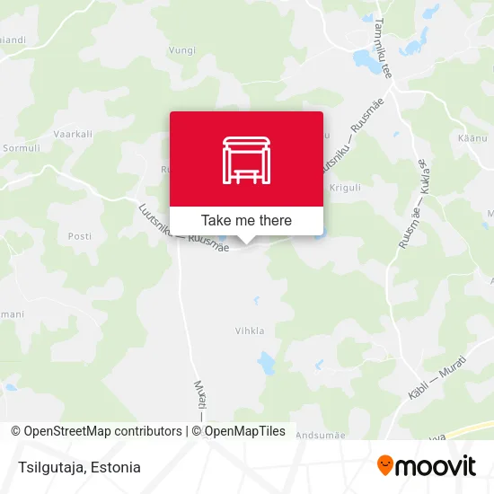Карта Tsilgutaja