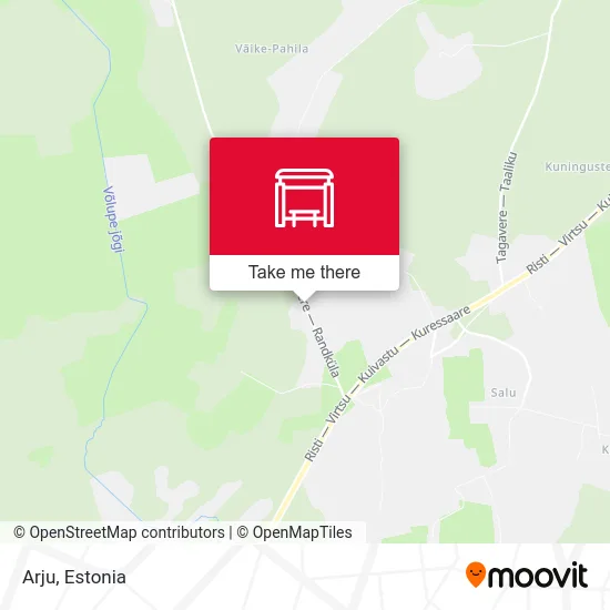 Карта Arju