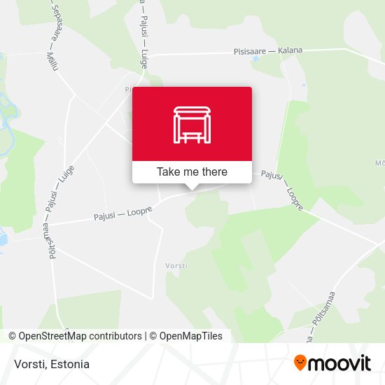 Карта Vorsti