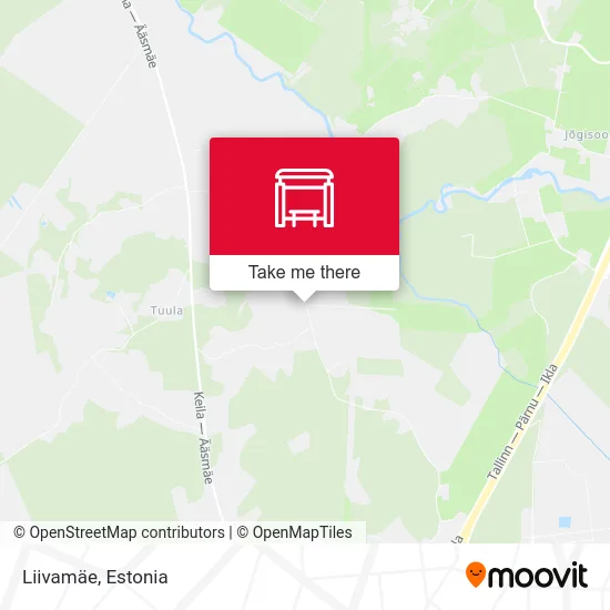 Карта Liivamäe