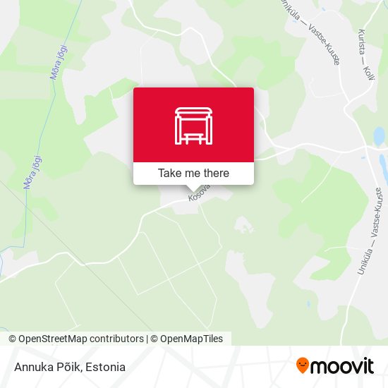 Карта Annuka Põik