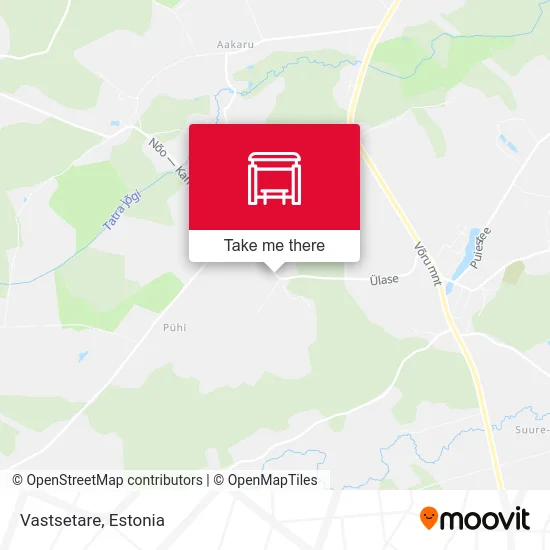 Карта Vastsetare