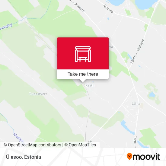 Карта Ülesoo