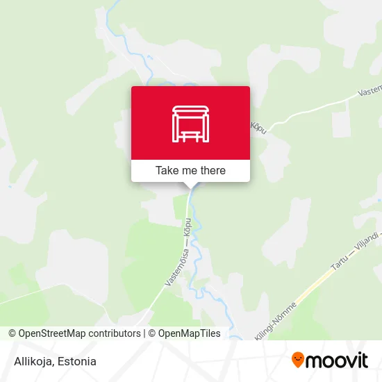 Карта Allikoja