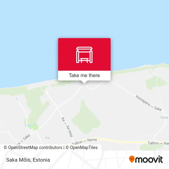 Карта Saka Mõis