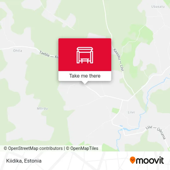 Карта Kiidika