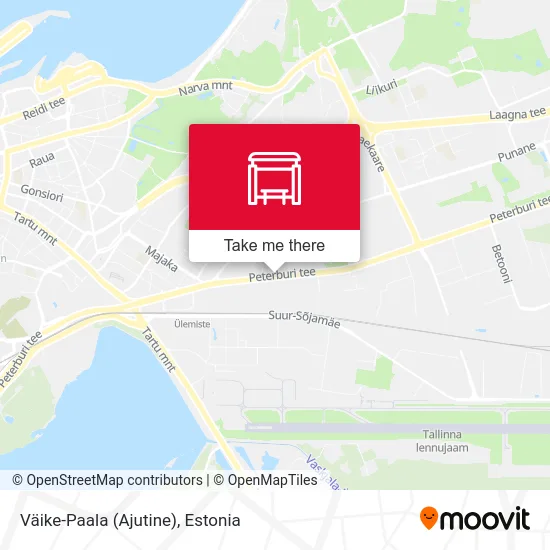 Карта Väike-Paala (Ajutine)