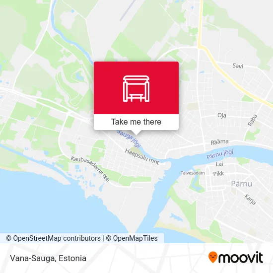 Карта Vana-Sauga