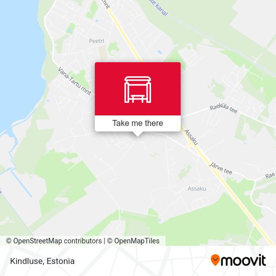 Карта Kindluse