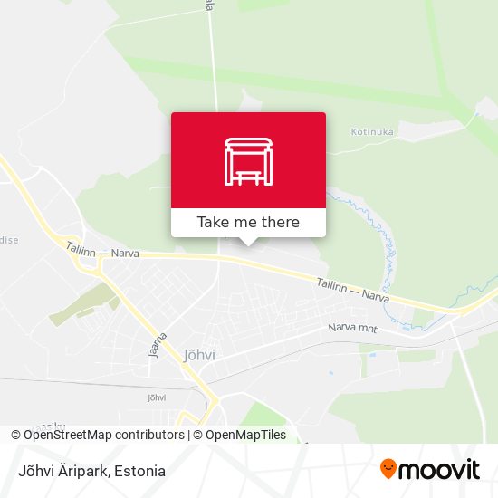Jõhvi Äripark map