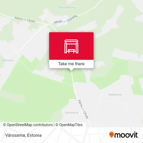 Карта Värssama