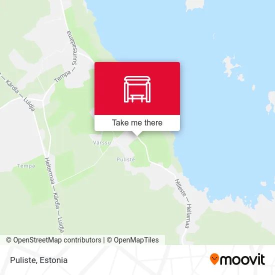 Карта Puliste