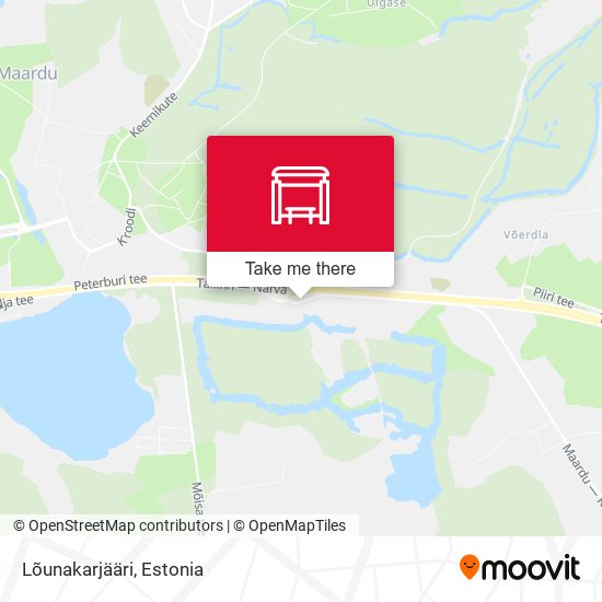Lõunakarjääri map