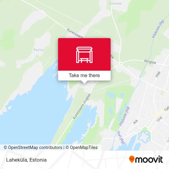 Карта Laheküla