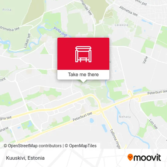 Карта Kuuskivi