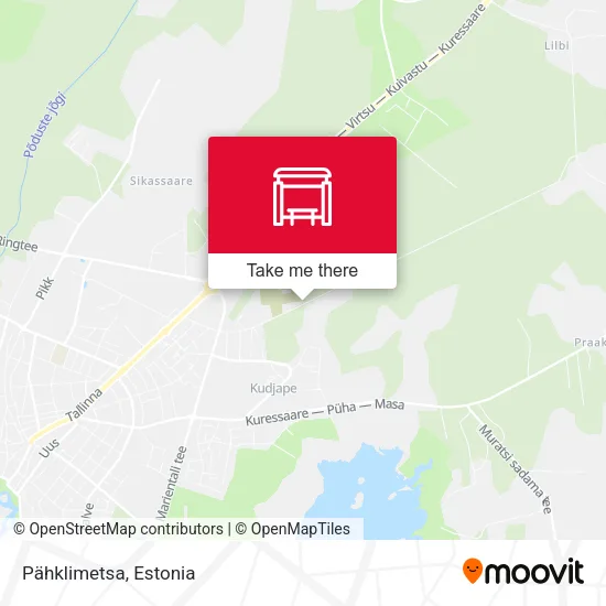 Карта Pähklimetsa
