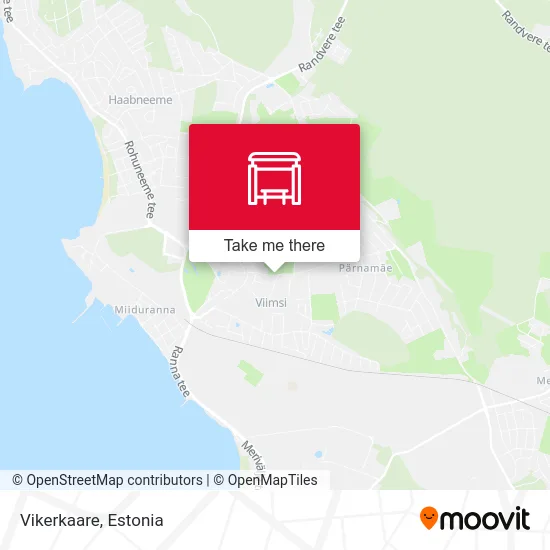 Карта Vikerkaare