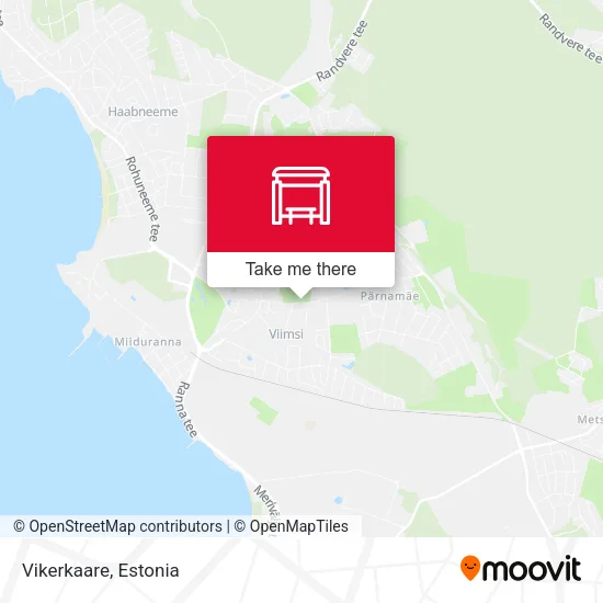 Карта Vikerkaare