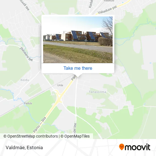 Valdmäe map
