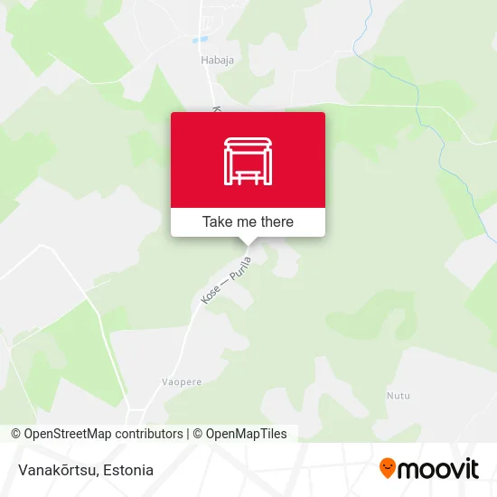 Карта Vanakõrtsu