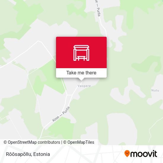 Карта Rõõsapõllu