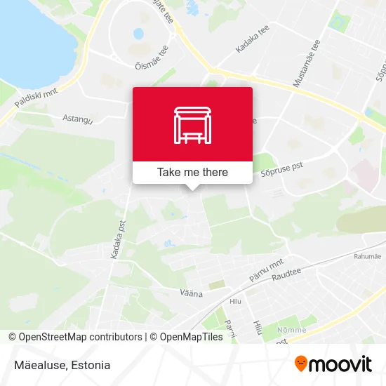 Карта Mäealuse