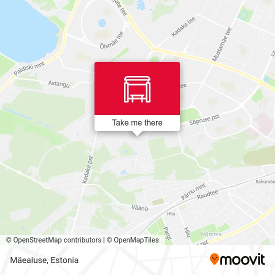 Карта Mäealuse