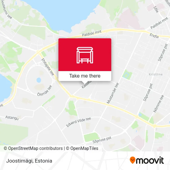 Карта Joostimägi