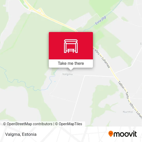 Карта Valgma