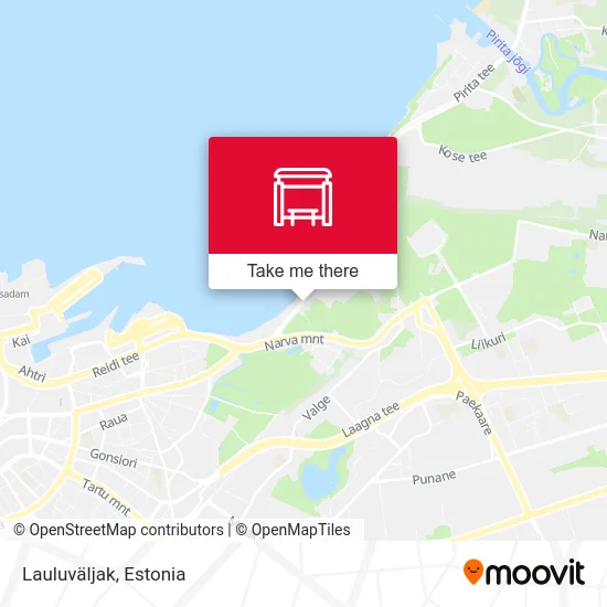 Карта Lauluväljak