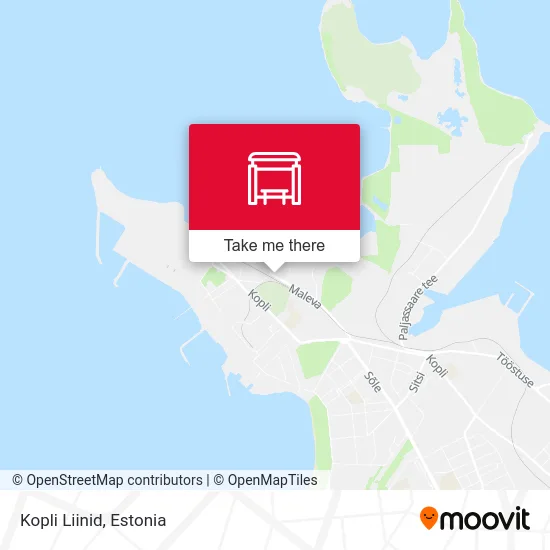 Карта Kopli Liinid