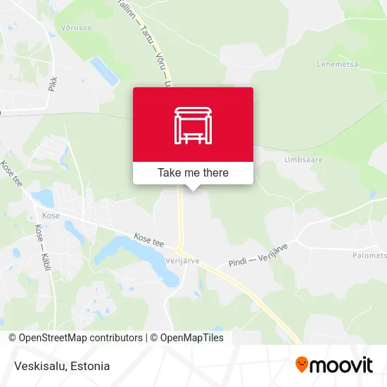 Карта Veskisalu